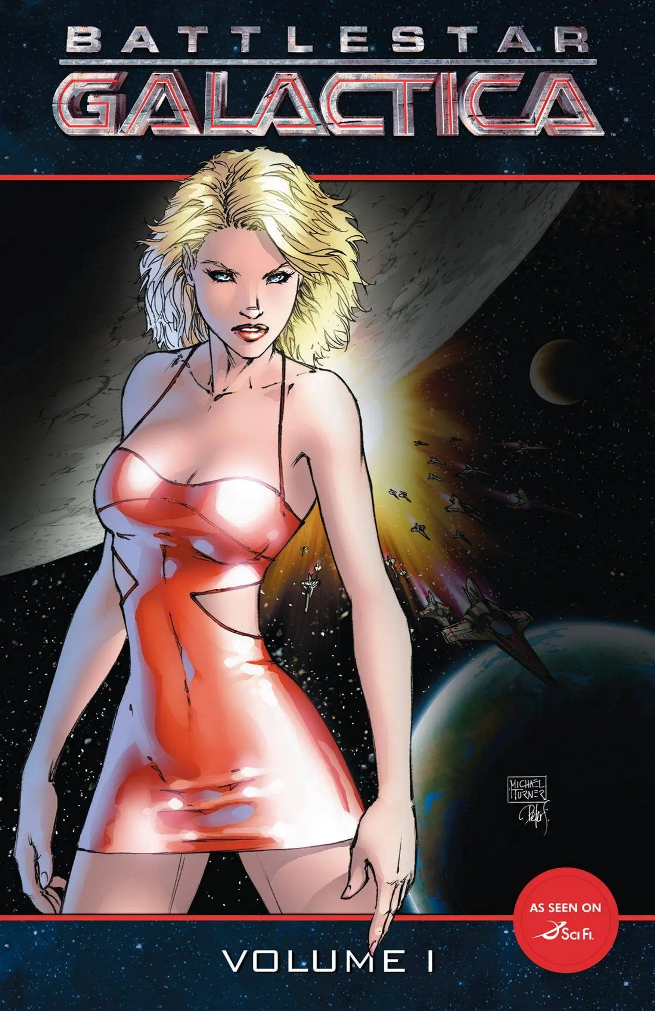 Battlestar Galactica Vol 1 TPB 2007 4 covers Digital