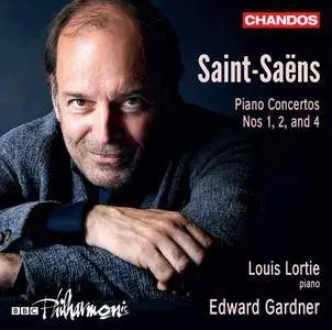 Louis Lortie, BBC Philharmonic & Edward Gardner - Saint-Saëns: Piano Concertos Nos. 1, 2 & 4 (2018)