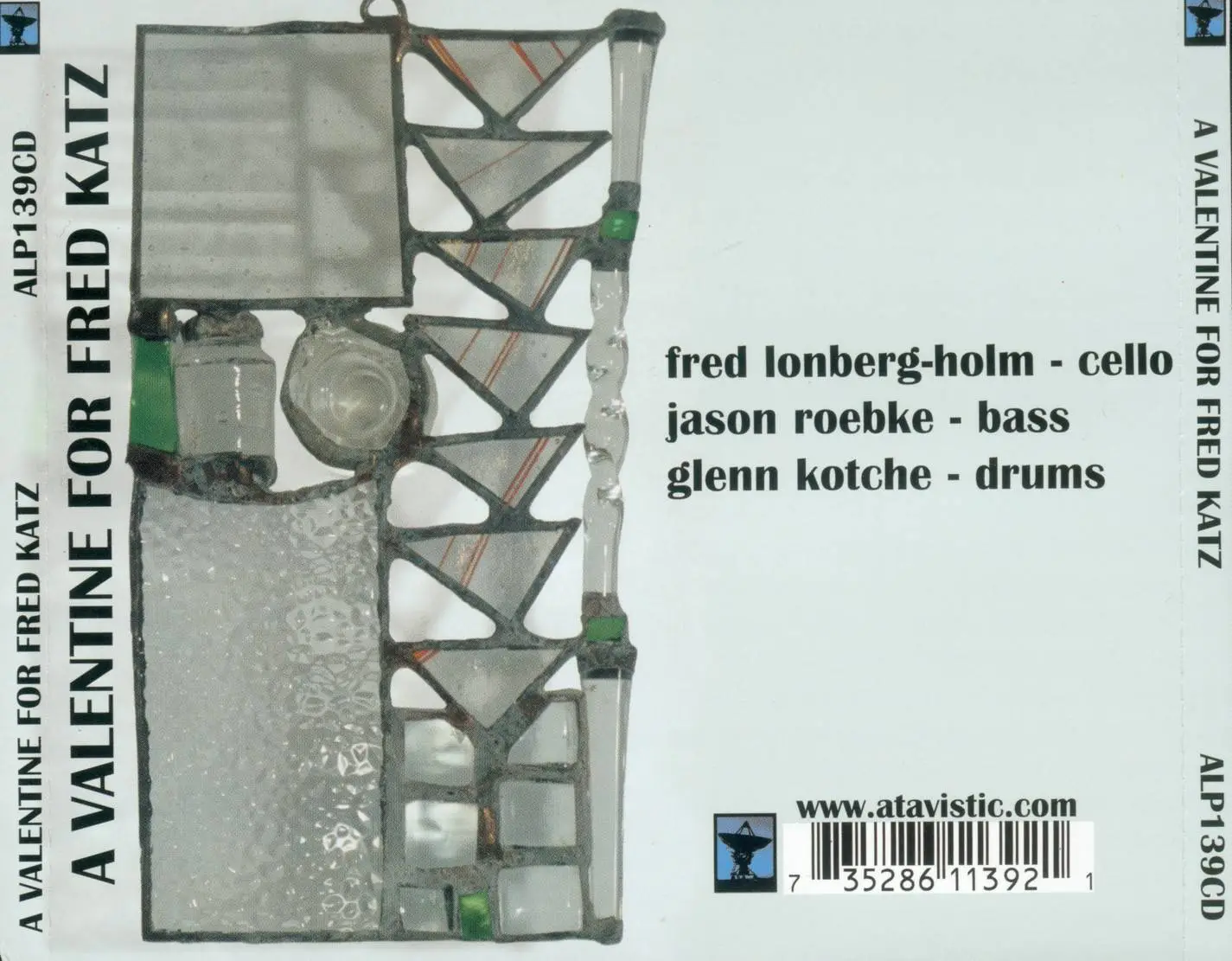 Fred Lonberg-Holm - A Valentine For Fred Katz (2002) {Atavistic ALP139CD}