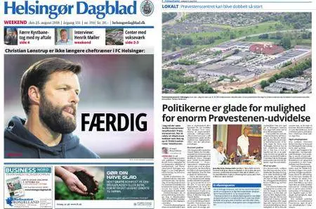 Helsingør Dagblad – 25. august 2018