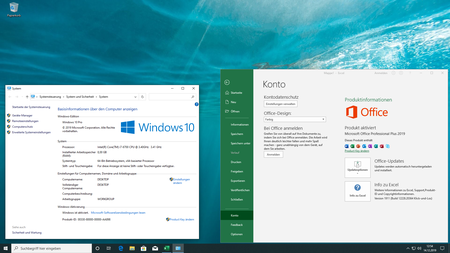 Windows 10 Pro 19H2 1909 Build 18363.535 + Office Professional Plus 2019 Integrated