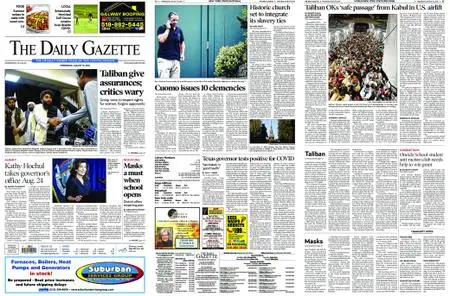 The Daily Gazette – August 18, 2021