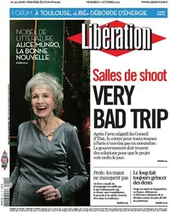 Libération du Vendredi 11 Octobre 2013