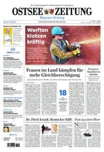 Ostsee Zeitung Rügen - 07. März 2018