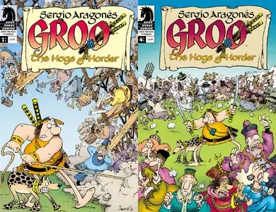 Sergio Aragonés' Groo - The Hogs of Horder #1-4 (2009-2010) Complete