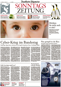 Frankfurter Allgemeine Zeitung am Sonntag, 14. Juni 2015