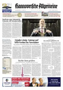 Hannoversche Allgemeine Zeitung - 12.10.2013