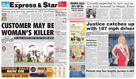 Express and Star City Edition – March 07, 2018