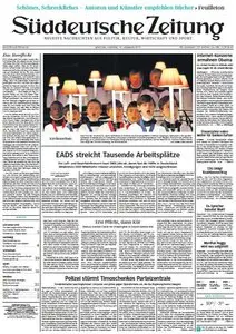 Süddeutsche Zeitung vom Dienstag, 10. Dezember 2013