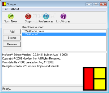 McAfee AVERT Stinger 10.0.1.972 - Portable