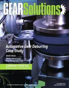 Gear Solutions - October 2016