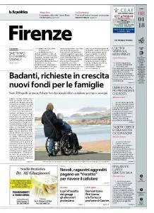 la Repubblica Firenze - 8 Gennaio 2018