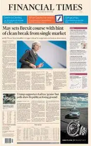 Financial Times Europe - 3 October 2016