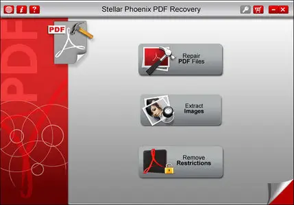 Stellar Phoenix PDF Recovery 1.0.0.0