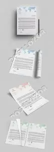 Corporate Letterhead 3 with MS Word