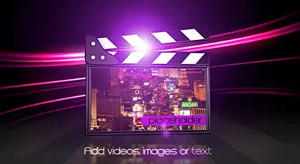 VideoHive: Movie Clapper Promo (for After Effects)