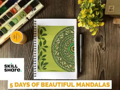 5 Days of Beautiful Mandalas