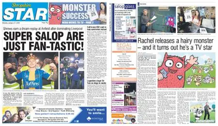 Shropshire Star Shrewsbury Edition – January 27, 2020