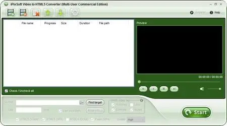 iPixSoft Video to HTML5 Converter 4.1.0 Multilingual Portable