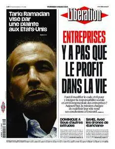 Libération - 09 mars 2018