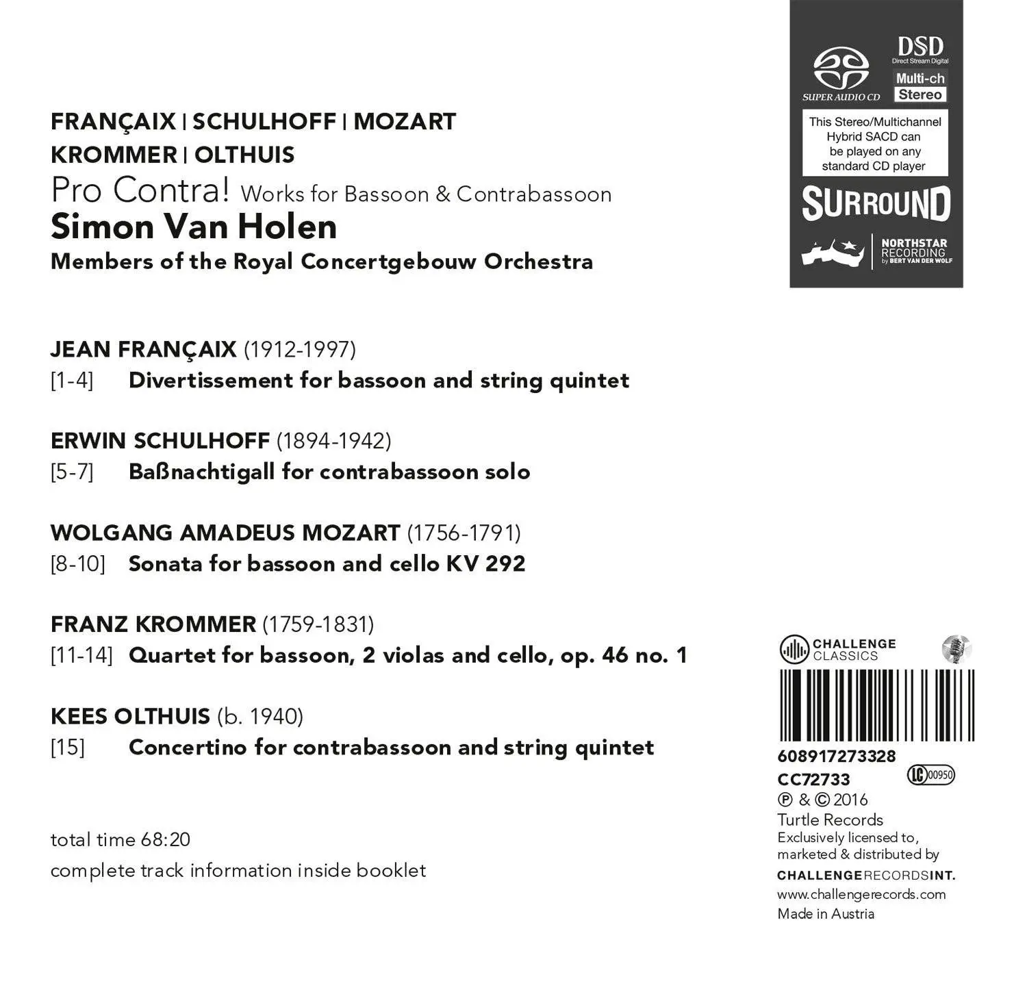 Simon Van Holen - Pro Contra! (2016)