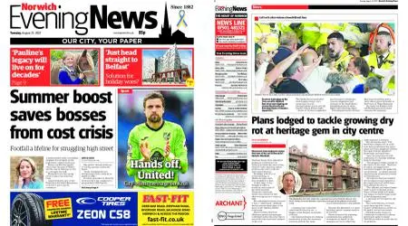 Norwich Evening News – August 23, 2022