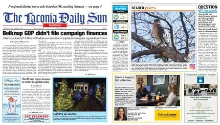 The Laconia Daily Sun – December 01, 2022