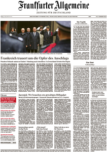 Frankfurter Allgemeine Zeitung vom Freitag, 09. Januar 2015