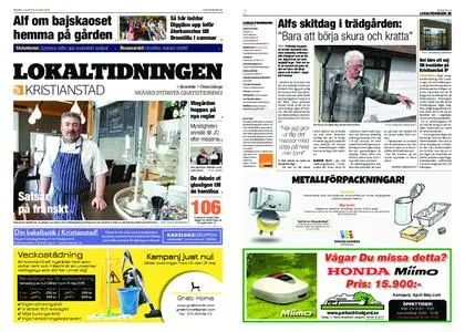 Lokaltidningen Kristianstad – 11 maj 2019