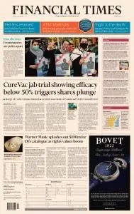 Financial Times Middle East - June 18, 2021