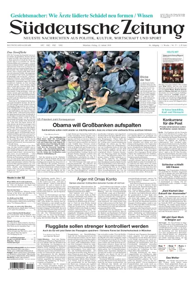 Sueddeutsche Zeitung vom 22.01.2010
