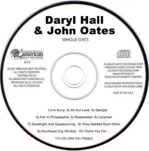 Daryl Hall & John Oates - Whole Oats (1972) {2008 American Beat} **[RE-UP]**