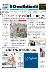 il Quotidiano del Sud Reggio Calabria - 28 Gennaio 2018