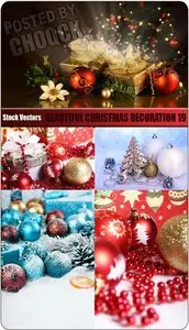 Beautiful Christmas decoration 19 - Stock Photo