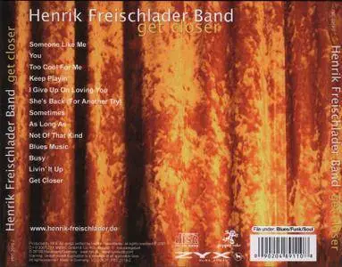 Henrik Freischlader Band - Get Closer (2007) Repost