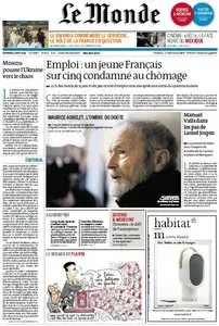 Le Monde du Mercredi, 09. Avril 2014
