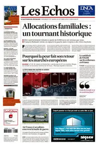 Les Echos Du Vendredi 17 Et Samedi 18 Octobre 2014