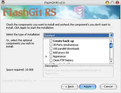 FlashGit RS 2.0  (Freeware)