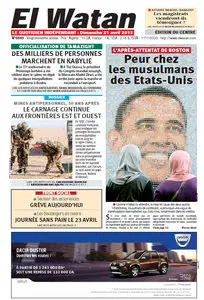 El-Watan - Dimanche 21 Avril 2013