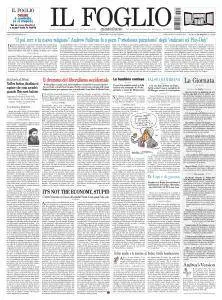 Il Foglio - 15 Marzo 2017