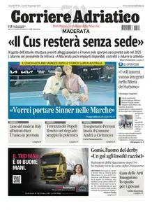 Corriere Adriatico Macerata - 29 Gennaio 2024