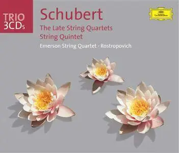 Emerson String Quartet / Mstislav Rostropovich - Schubert: The Late String Quartets (2004)
