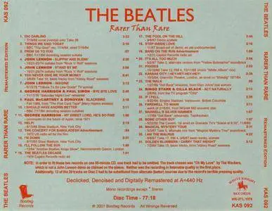 The Beatles - Rarer Than Rare (1978) {2001 Remasters Workshop} **[RE-UP]**