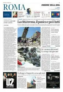 Corriere della Sera Roma - 25 Agosto 2016