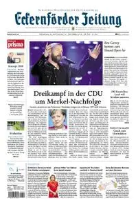 Eckernförder Zeitung - 30. Oktober 2018