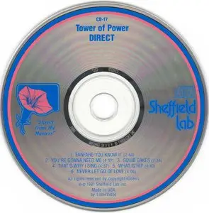 Tower Of Power - Direct (1981) {Sheffield Lab Recording}