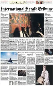 International Herald Tribune Asia from Monday, 25. February 2013