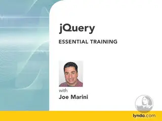 jQuery Essential Training