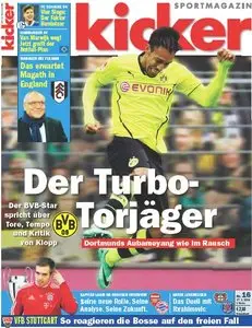 Kicker Sportmagazin No 16 vom 17 Februar 2014
