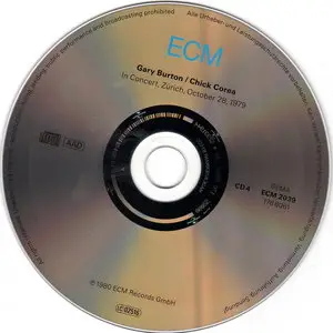 Gary Burton & Chick Corea - Crystal Silence, The ECM Recordings 1972-79 (2009) {4CD Box Set, ECM 2036~39}